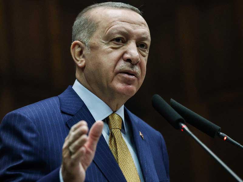 الرئيس التركي رجب طيب إردوغان