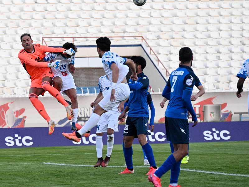 جانب من مباراة الشباب والجهراء