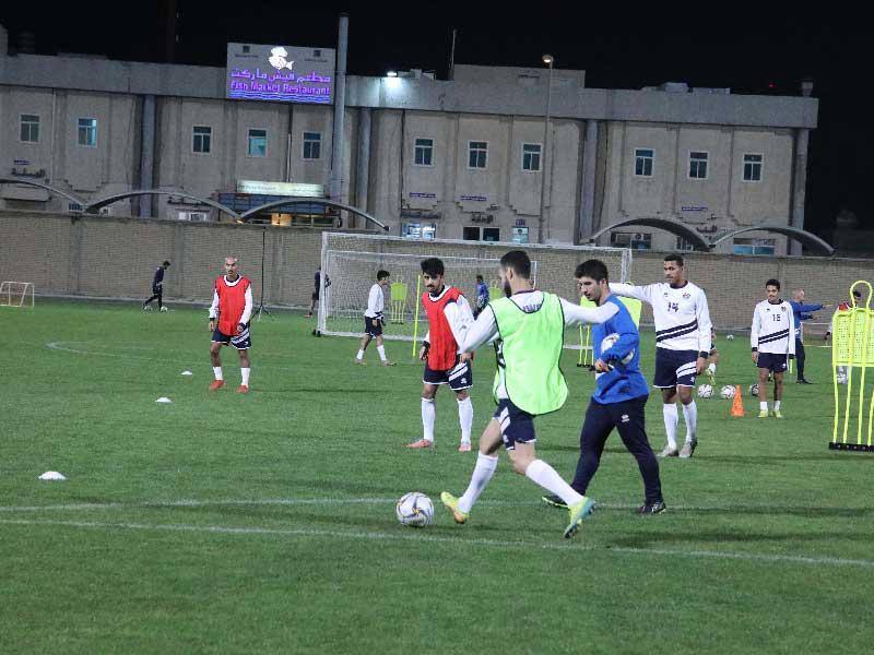 من تدريبات المنتحب الأولمبي