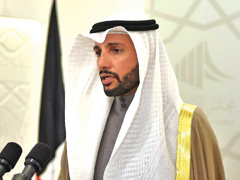  رئيس مجلس الأمة مرزوق الغانم