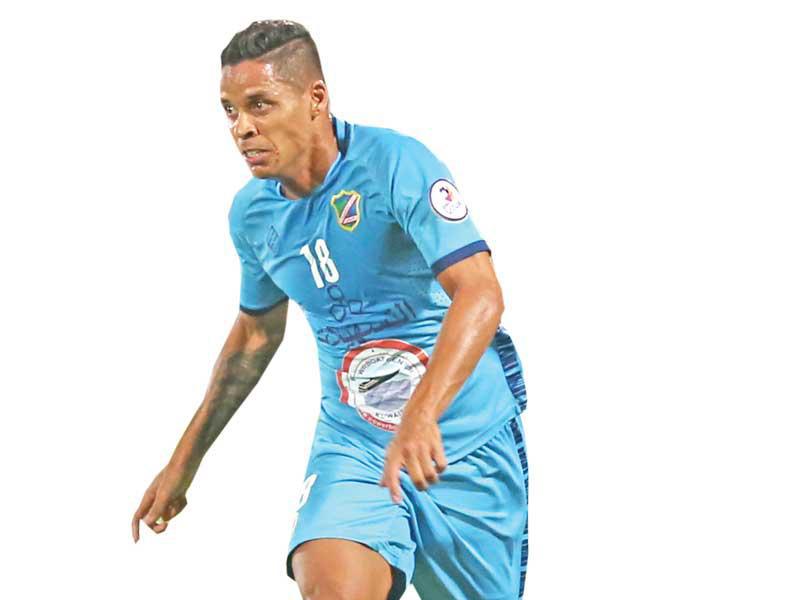  البرازيلي باتريك فابيانو مهاجم نادي السالمية 