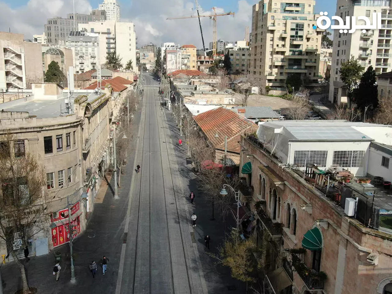 شوارع خالية بعد تطبيق إسرائيل الإغلاق العام السابق