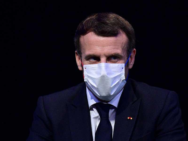 الرئيس الفرنسي إيمانويل ماكرون 