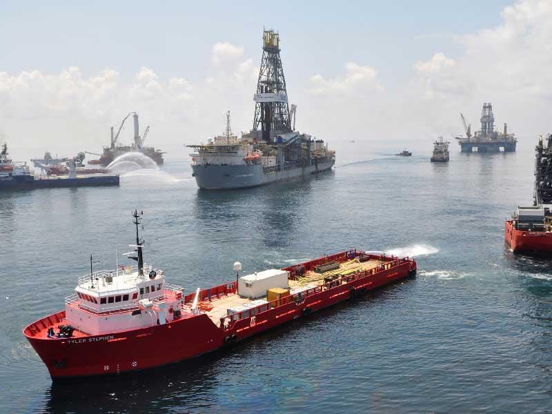 أحد سفن التصدير الكويتية