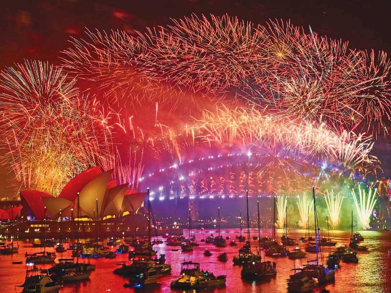 احتفالات سابقة  برأس السنة 