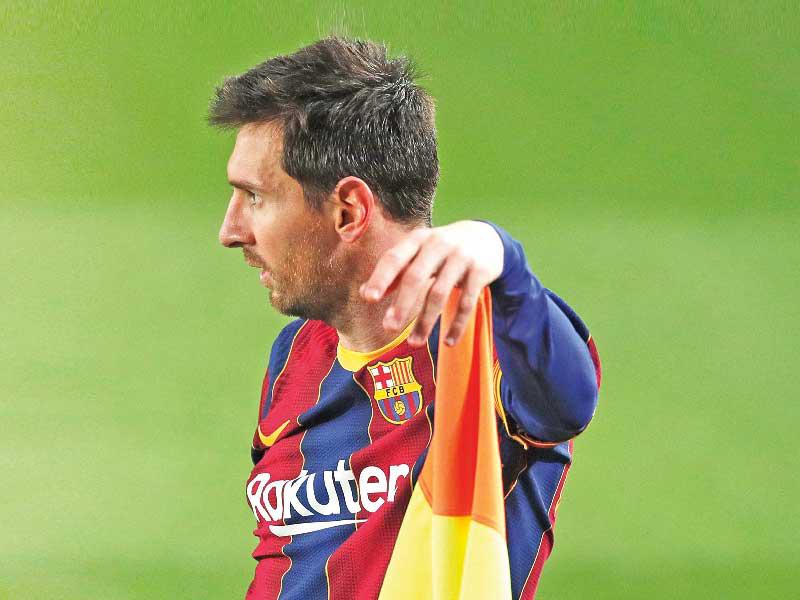 النجم الأرجنتيني ليونيل ميسي 