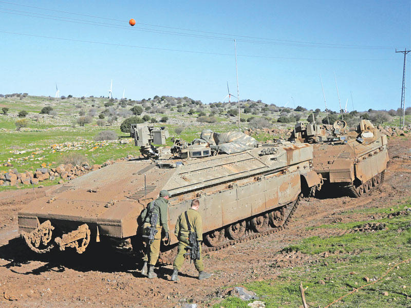 غارة إسرائيلية على مخازن سلاح الزبداني