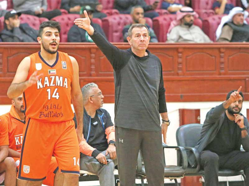 إيفان جيرمج مدرب سلة كاظمة