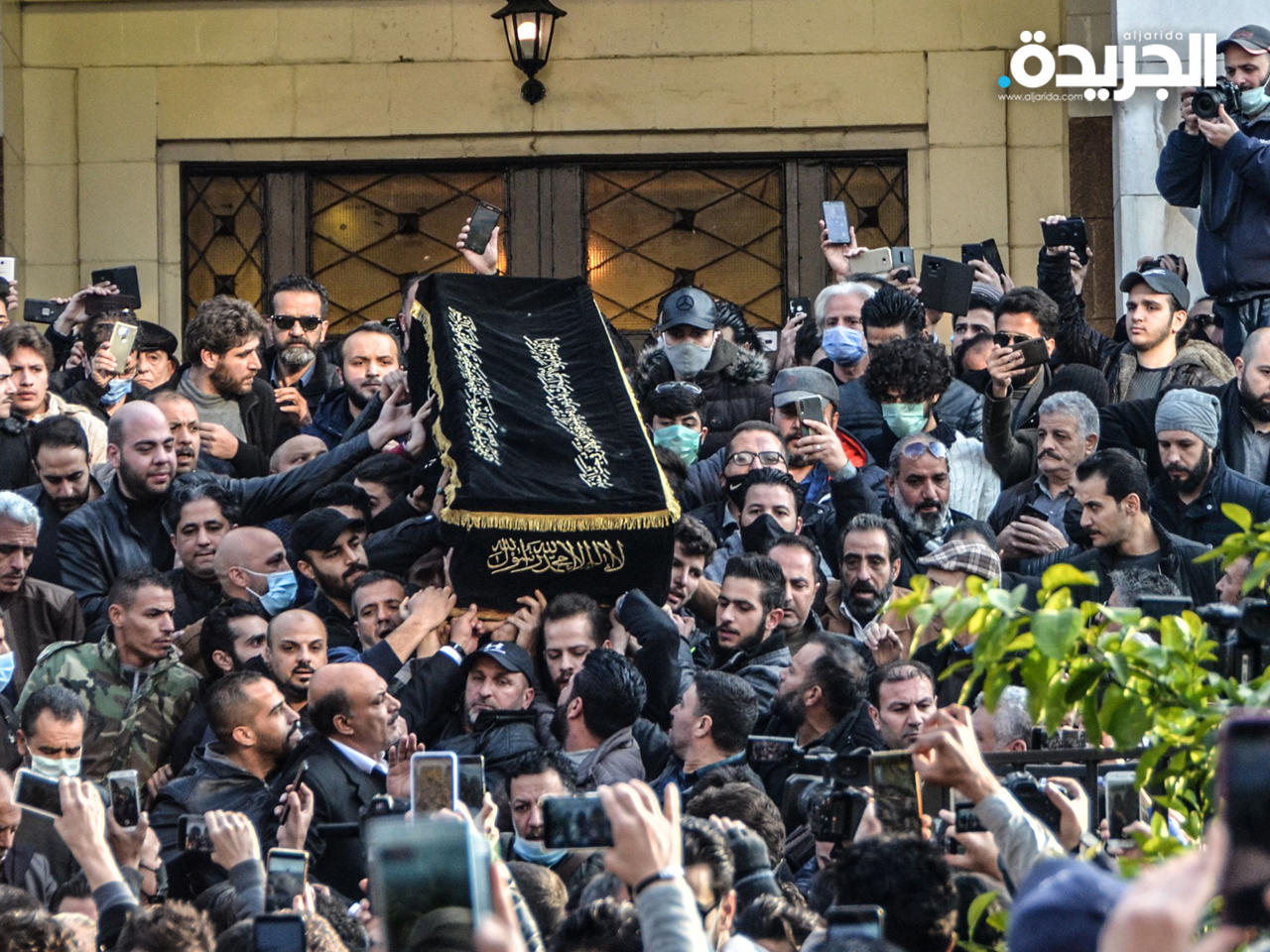 تشييع جثمان المخرج البارز حاتم علي