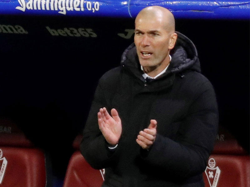 زين الدين زيدان مدرب ريال مدريد