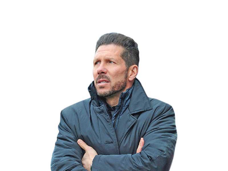 المدير الفني لأتلتيكو مدريد  دييغو سيميوني