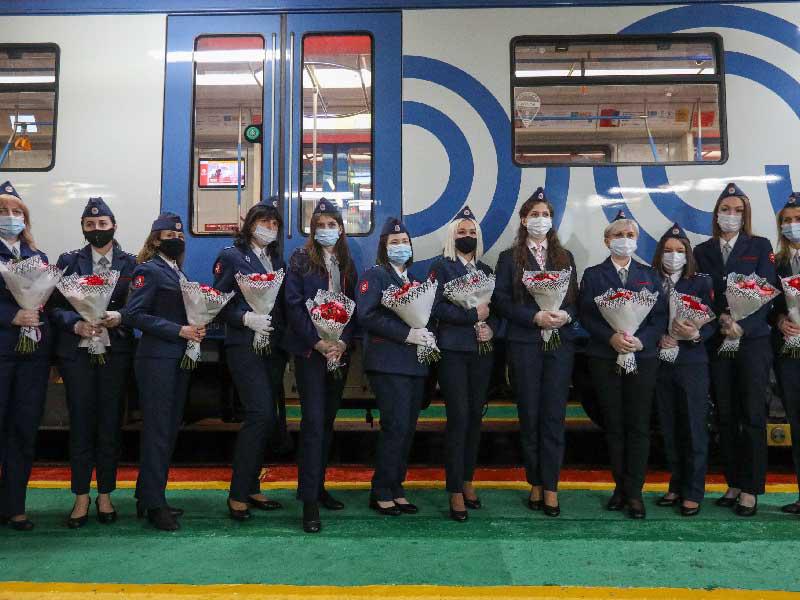 أول سائقات قطار روسيات في التاريخ