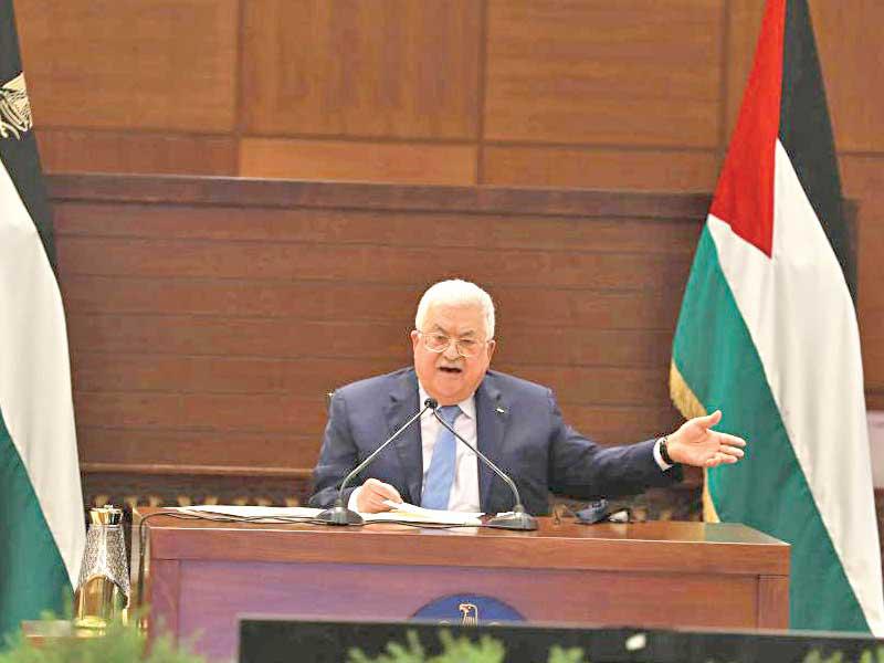 الرئيس الفلسطيني محمود عباس 