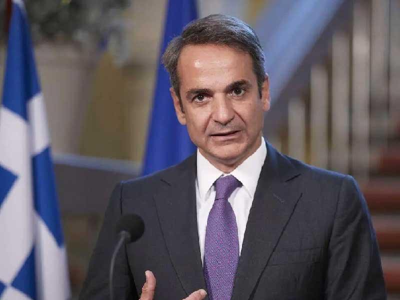  رئيس الوزراء اليوناني كيرياكوس ميتسوتاكيس 