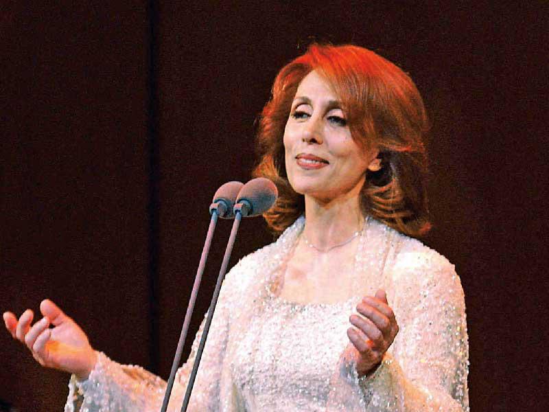 الفنانة فيروز