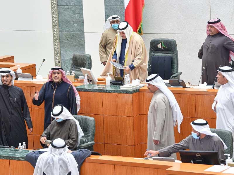 مجلس الأمة أمس 