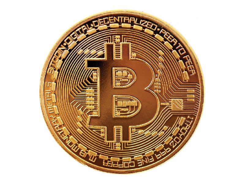   عملة البتكوين الرقمية 