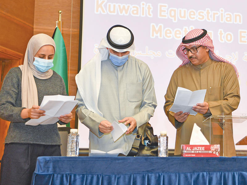 فرز الأصوات في انتخابات الفروسية