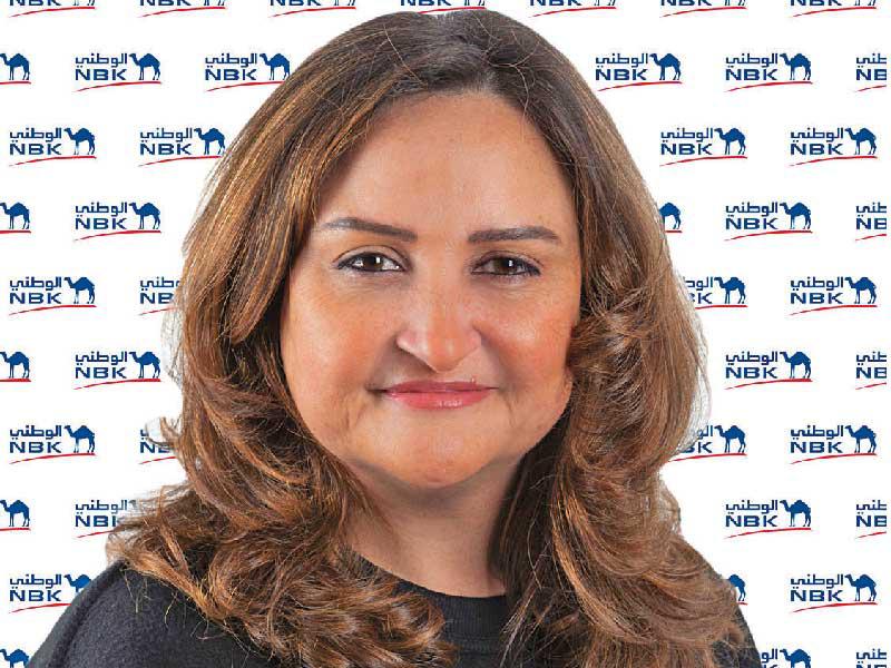 مديرة إدارة جودة الخدمة الرقمية في بنك الكويت الوطني هالة الشعيبي
