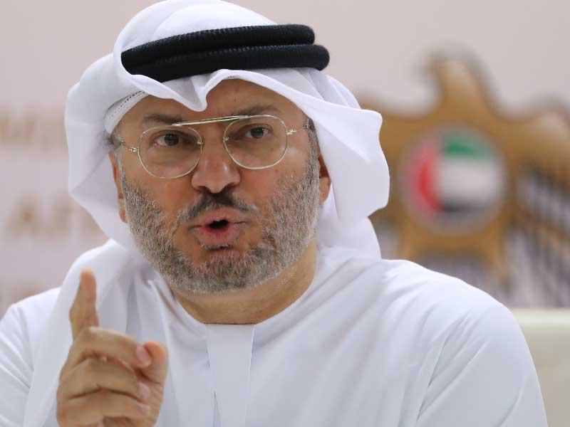 وزير الدولة الإماراتي للشؤون الخارجية أنور قرقاش