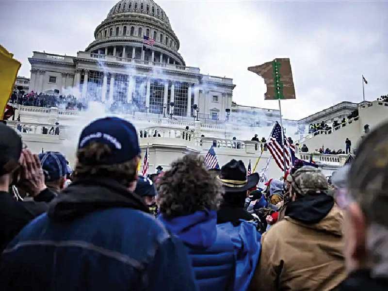 أحداث العنف التي وقعت في الكابيتول