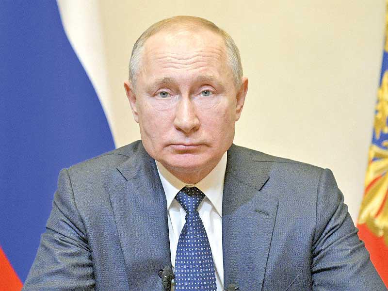 الروسي فلاديمير بوتين