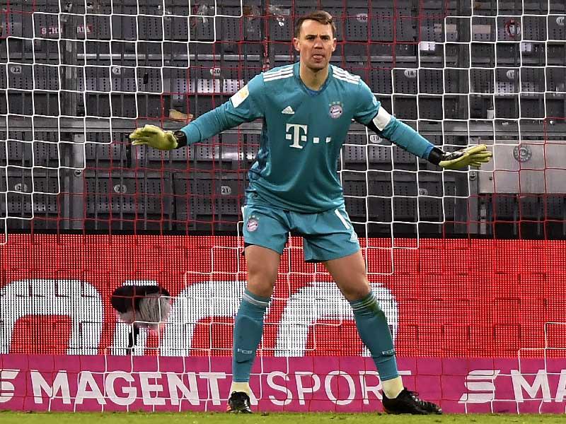  حارس مرمى بايرن ميونيخ مانويل نوير