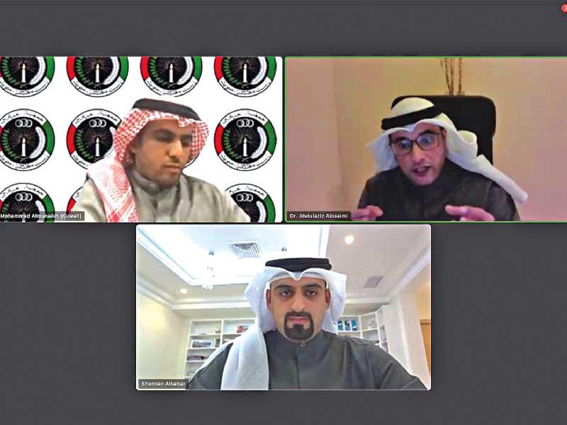 ندوة الخريجين الافتراضية ناقشت «ديمومة دولة الرفاه» 