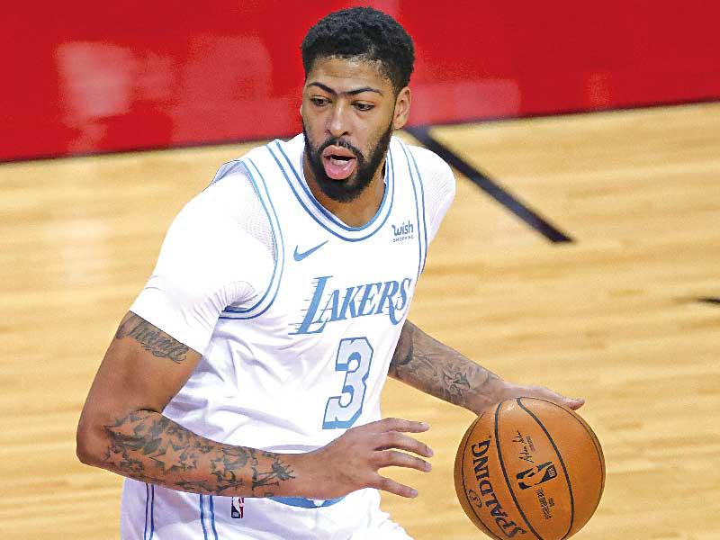 نجم لوس أنجلس ليكرز أنطوني ديفيس