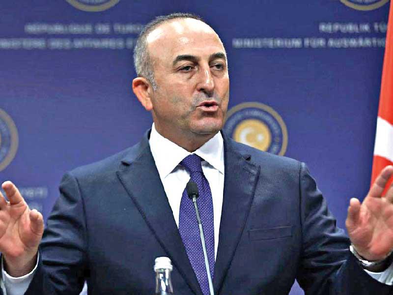 وزير الخارجية التركي مولود جاويش أوغلو