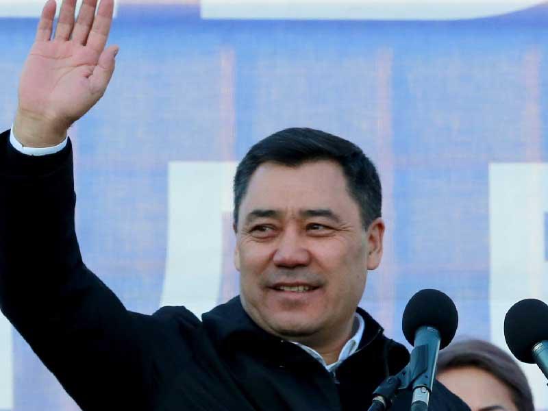 صدر جباروف الفائز بالانتخابات الرئاسية المبكرة في قرغيزستان