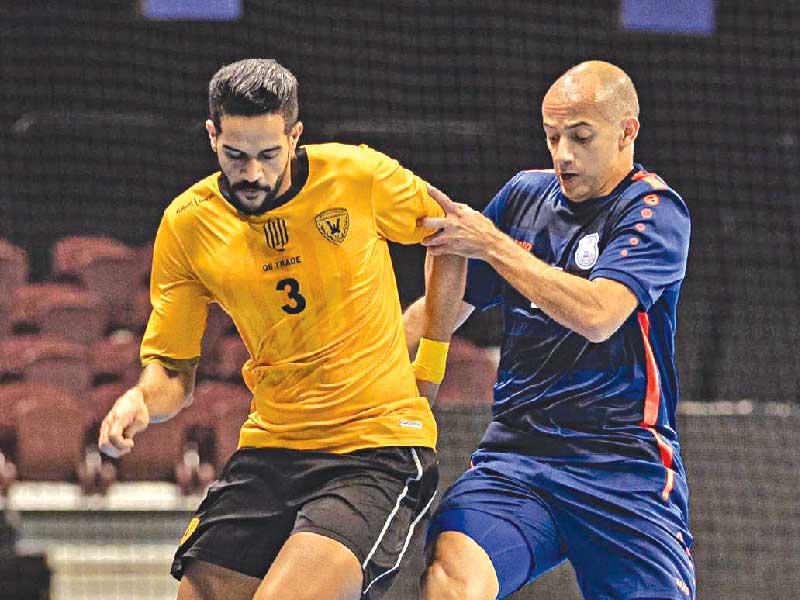 جانب من لقاء القادسية واليرموك