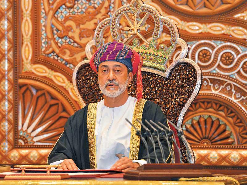 سلطان عمان هيثم بن طارق 