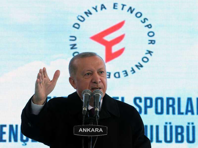 الرئيس التركي رجب طيب إردوغان