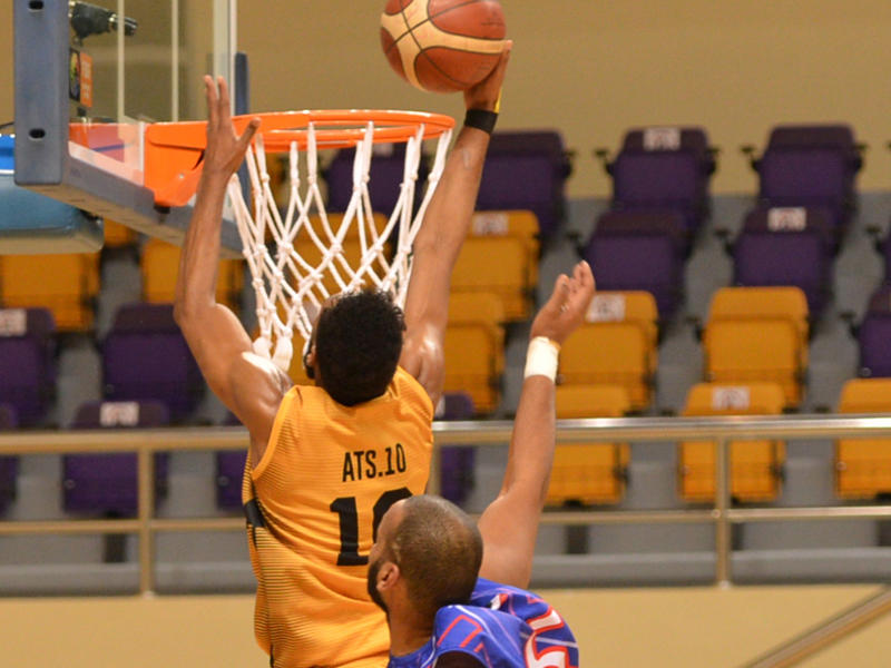 من لقاء سلة القادسية والشباب