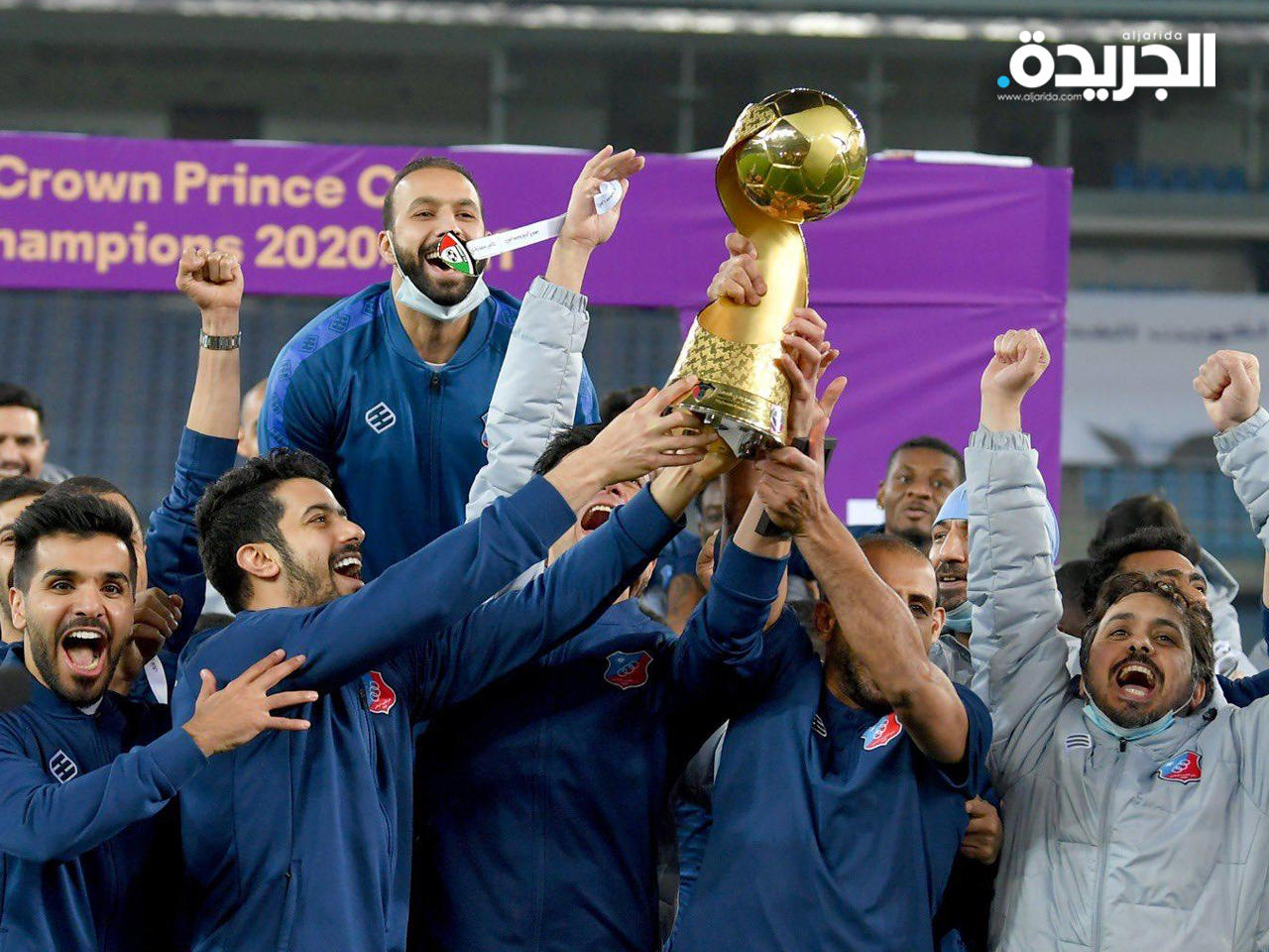 الكويت بطلاً لكأس ولي العهد للمرة التاسعة