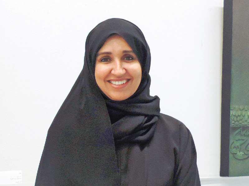 الفنانة التشكيلية منال الشريعان