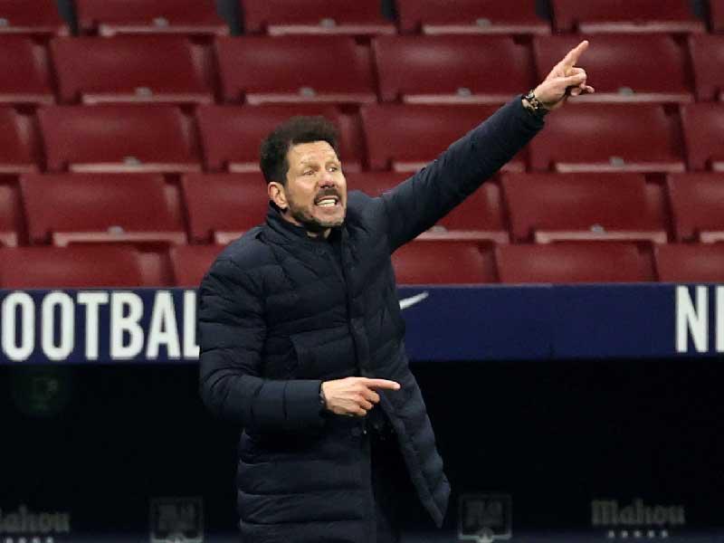 المدير الفني لأتلتيكو مدريد  دييغو سيميوني