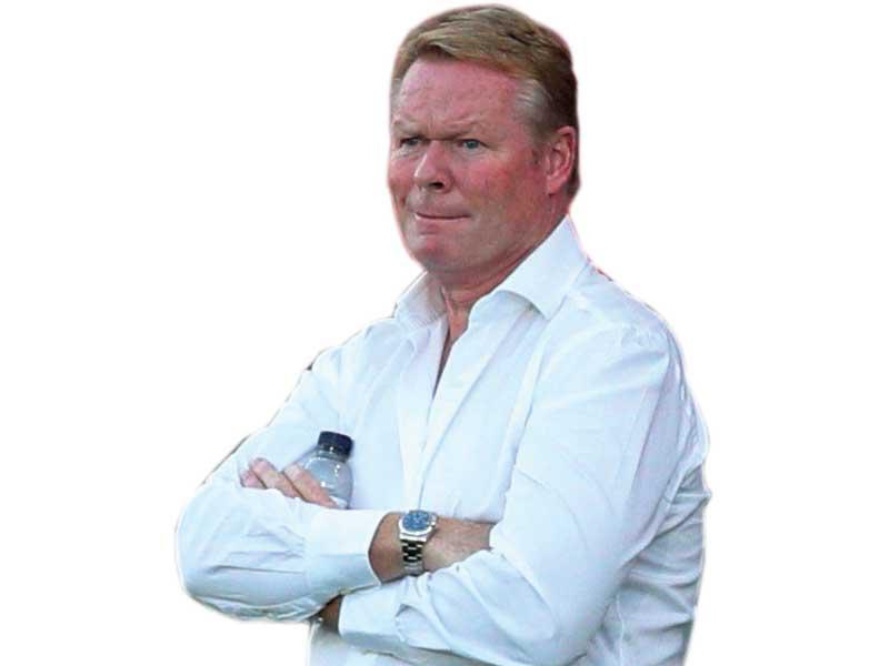 المدير الفني لبرشلونة الهولندي رونالد كومان