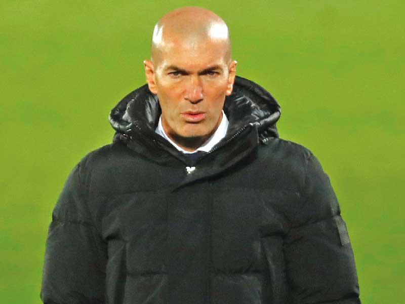 مدرب ريال مدريد زين الدين زيدان