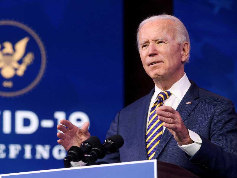 الرئيس الأميركي الديمقراطي المنتخب جو بايدن