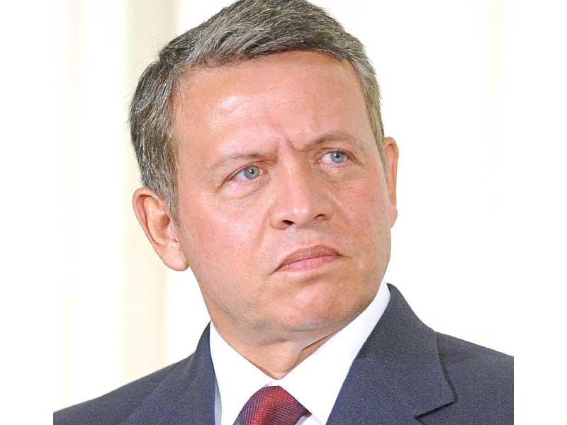 العاهل الأردني الملك عبدالله الثاني 