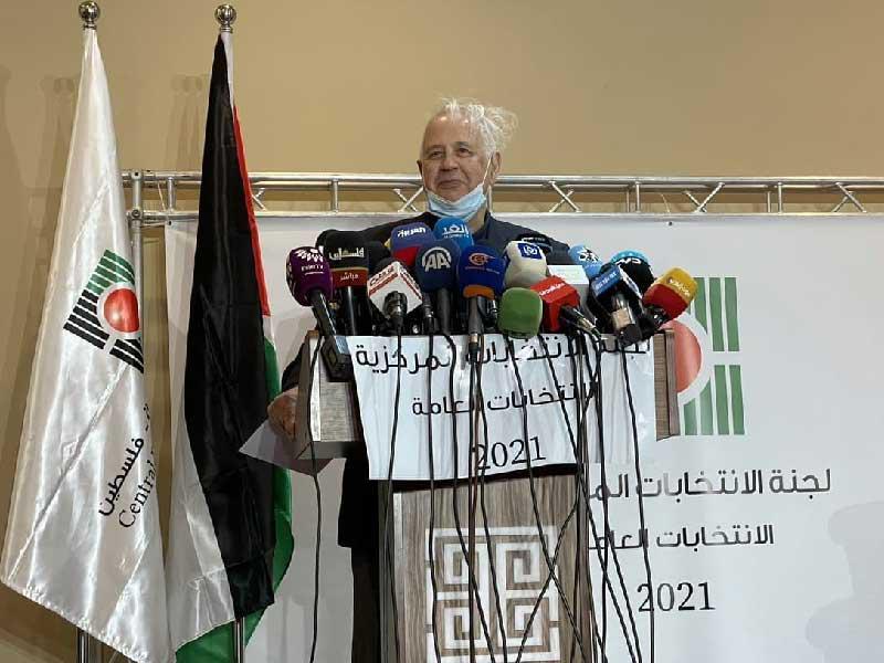 رئيس لجنة الانتخابات الفلسطينية حنا ناصر