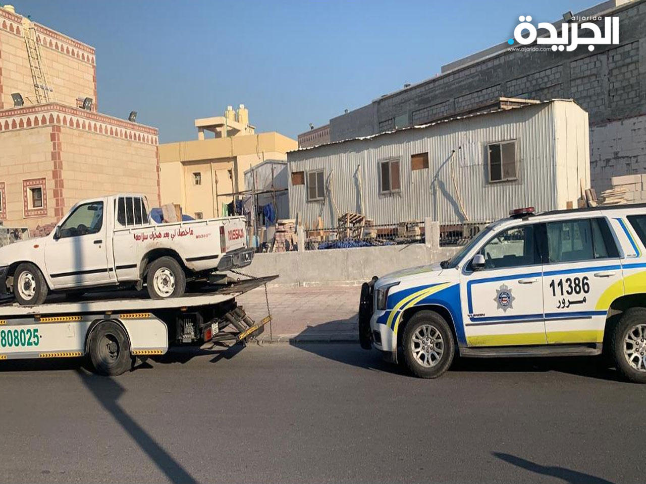 جانب من الحملات المرورية