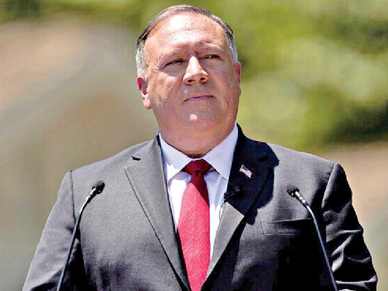 وزير الخارجية الأميركي مايك بومبيو 