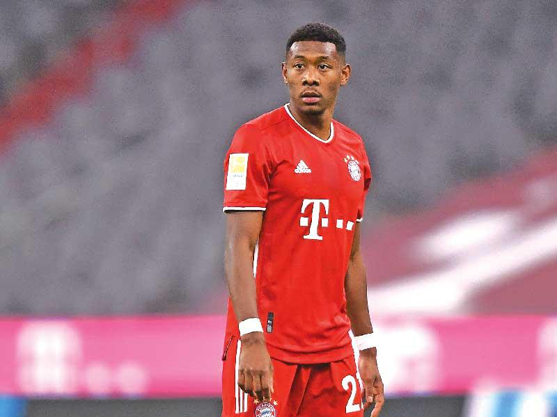  المدافع النمساوي ديفيد ألابا