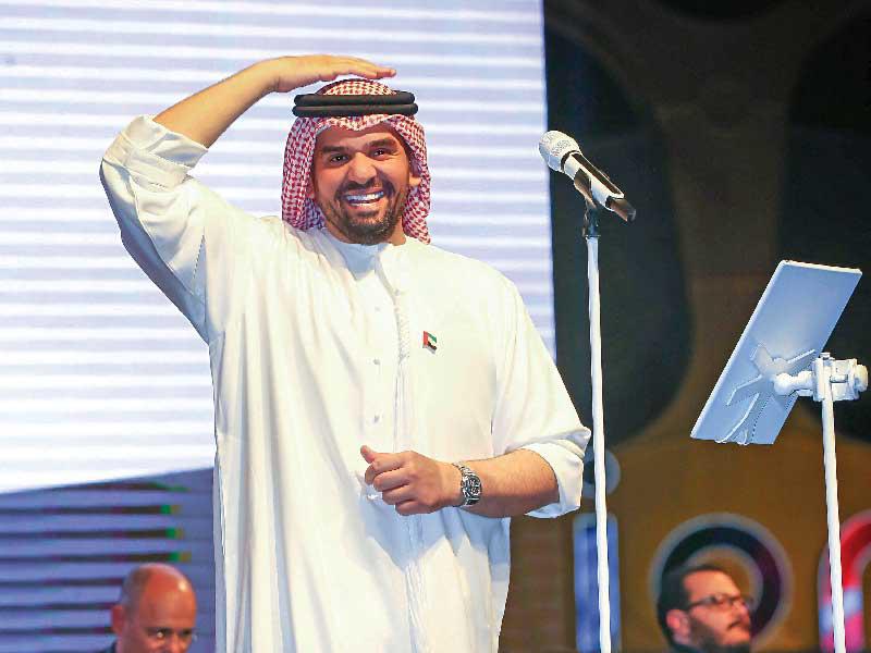 الفنان حسين الجسمي