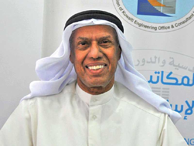 رئيس اتحاد المكاتب الهندسية والدور الاستشارية بدر السلمان