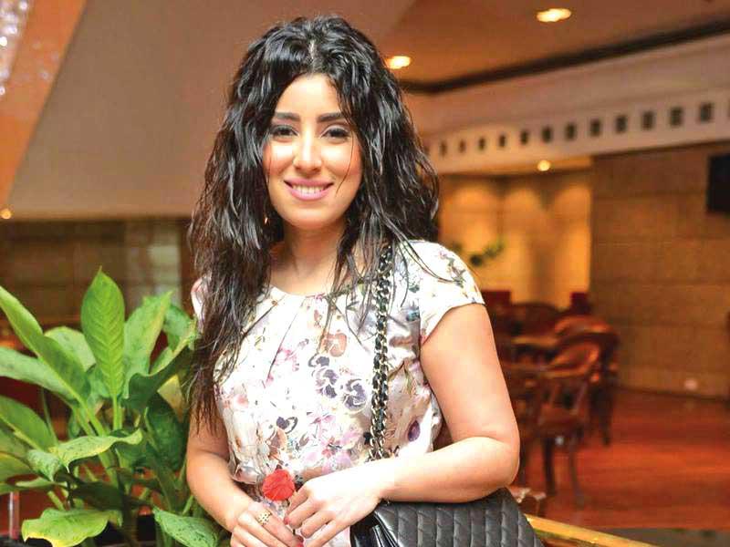 الفنانة أيتن عامر 