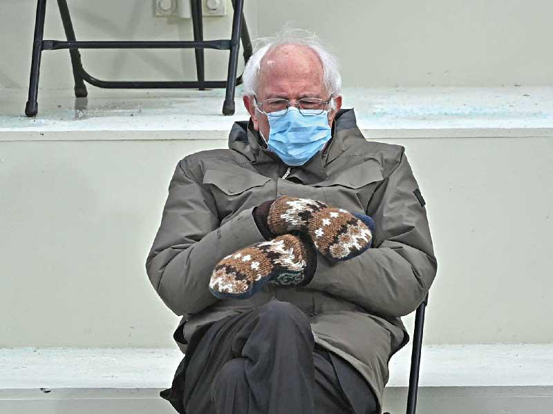 صورة ساندرز التي أثارت تفاعلاً